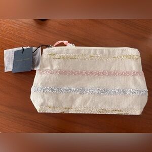 Chic Striped Clutch Bag